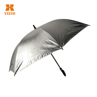 23 Inch 8k All Fiber Reflective Straight Wind Resistant Umbrella